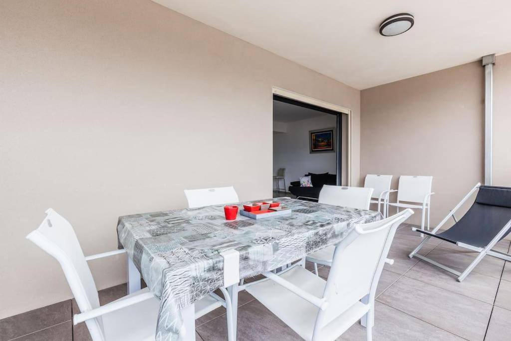 T2 D'Exception 100M Plage Terrasse Vue Mer Et Montagnes Проприано Екстериор снимка