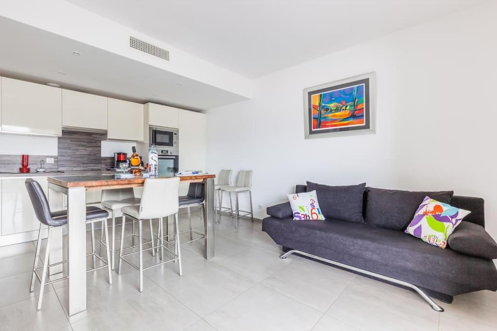 T2 D'Exception 100M Plage Terrasse Vue Mer Et Montagnes Проприано Екстериор снимка